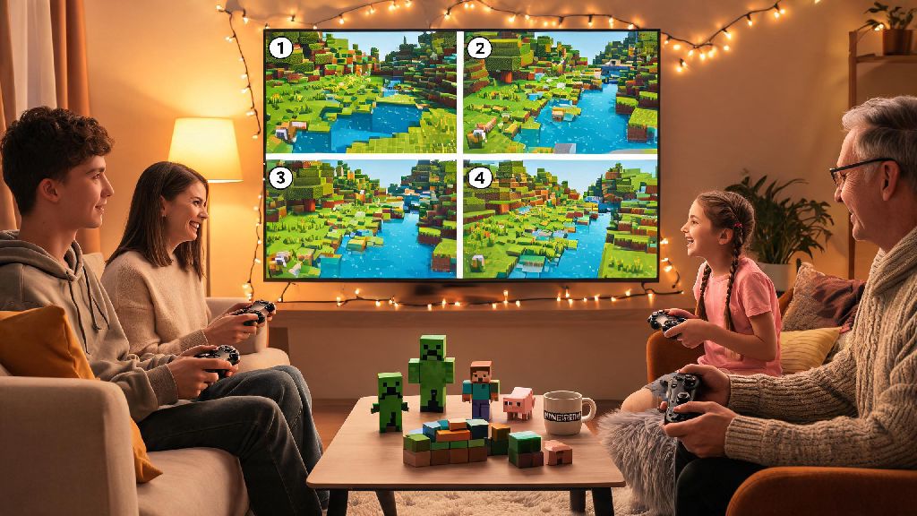 How to Play Split Screen Minecraft: Easy 2026 Guide for Every Platform