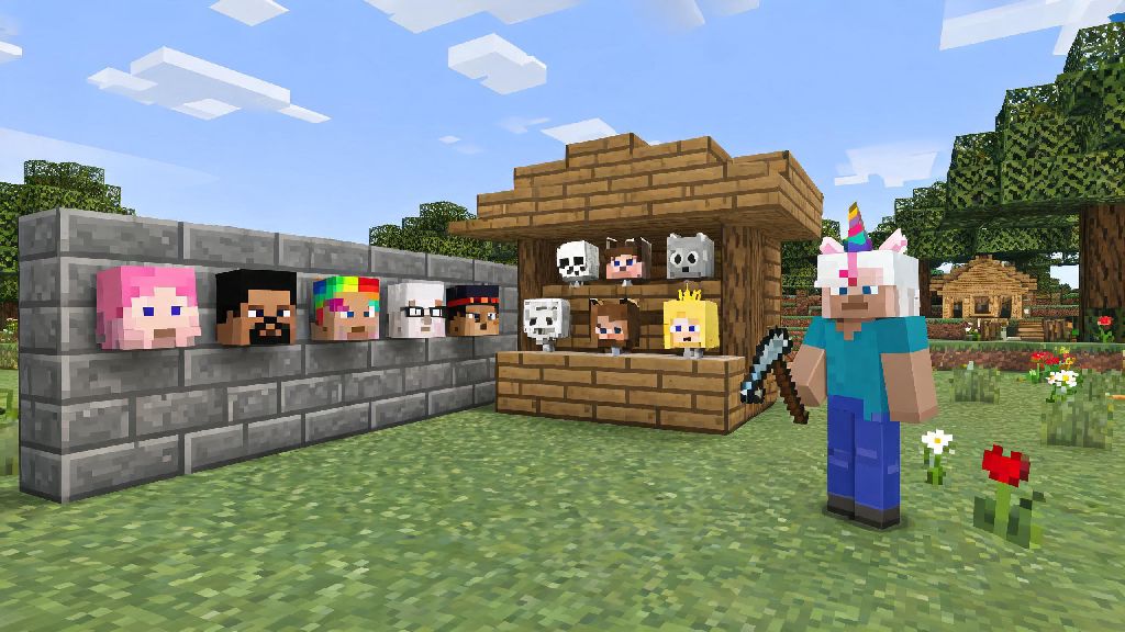 6 Easy Ways How to Get Minecraft Player Heads in 2026 (Vanilla Friendly)