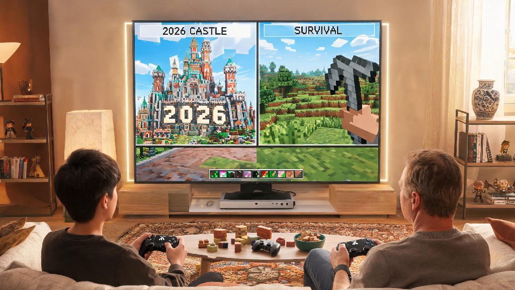 Easy 2026 Guide: How to Play Split Screen Minecraft on Xbox