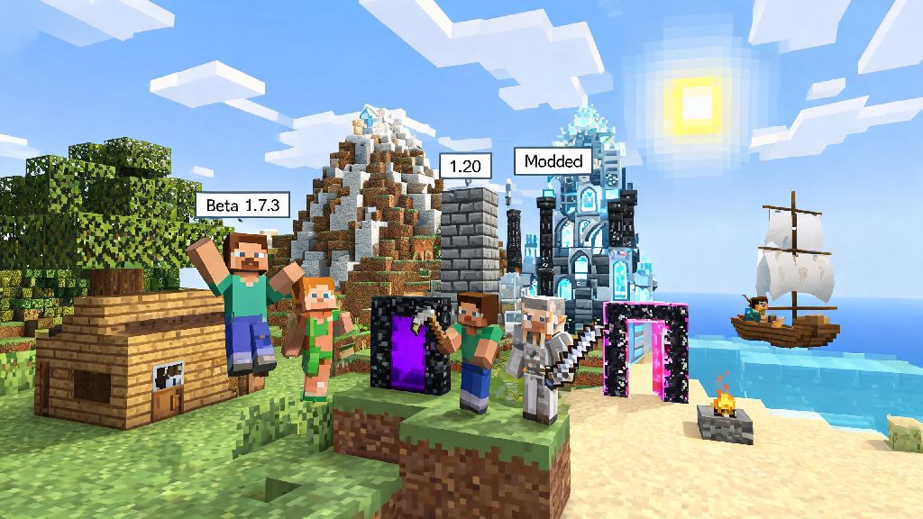Easy Guide: How to Play Minecraft Older Versions Safely & Keep Your Saves