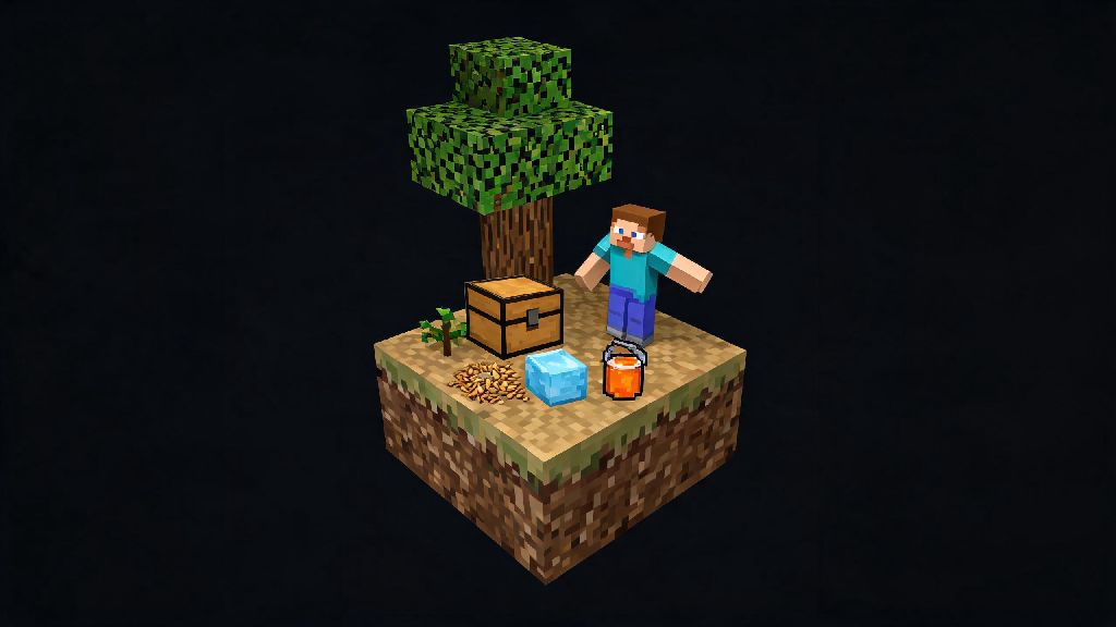 How to Play Skyblock Minecraft: Easy Beginner Guide to Survive & Thrive