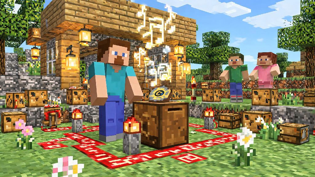 How to Play Music in Minecraft: Easy Guide for Survival, Creative & Modded Builds
