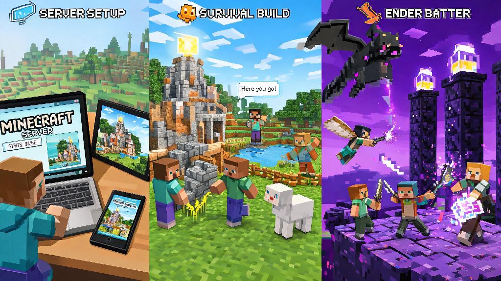 Easy Guide: How to Play Online in Minecraft With Friends Safely and Smoothly