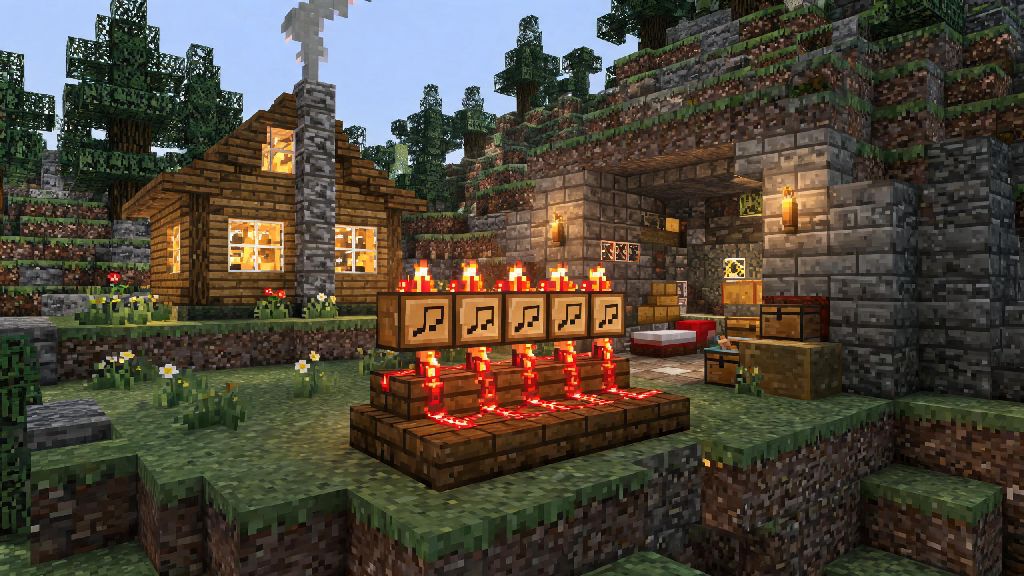 Easy Guide: How to Make a Music Player in Minecraft for All Build Types